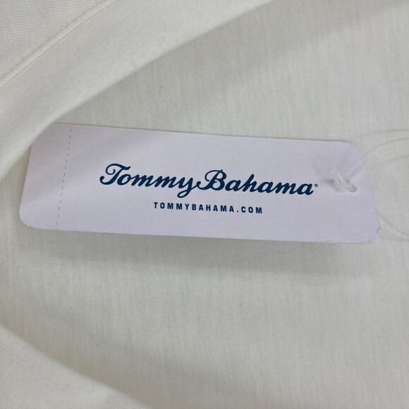 NWT Tommy Bahama Amalie V-Neck Tee Size XL-TG Coconut Color - Picture 6 of 7